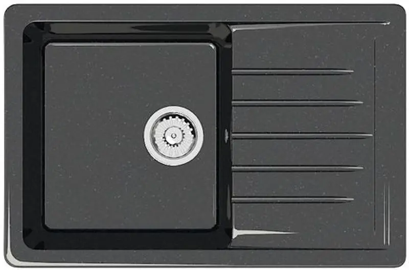 Кухонная мойка Marrbaxx Энди Z016Q4 (Black Gloss)
