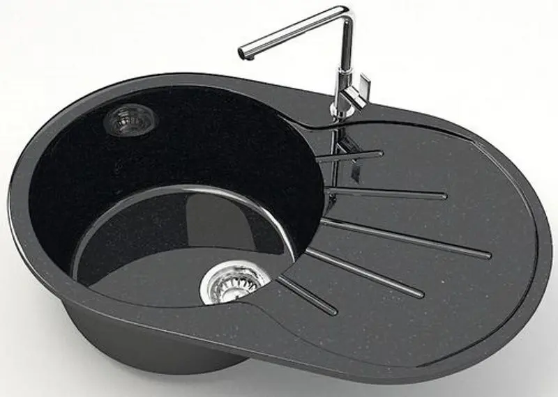 Chiuveta Marrbaxx Cassandra Z110Q4 (Black Gloss)