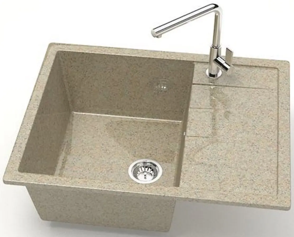 Кухонная мойка Marrbaxx Катрин Z151Q5 (Sand Gloss) - 2