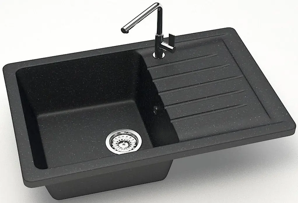 Chiuveta Marrbaxx F016Q4 (Black Matte)