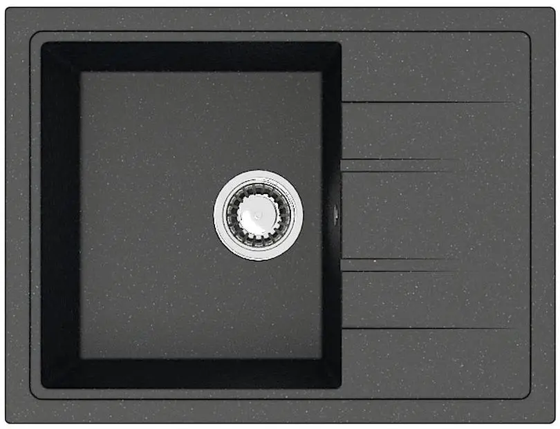 Кухонная мойка Marrbaxx F150Q4 (Black Matte)