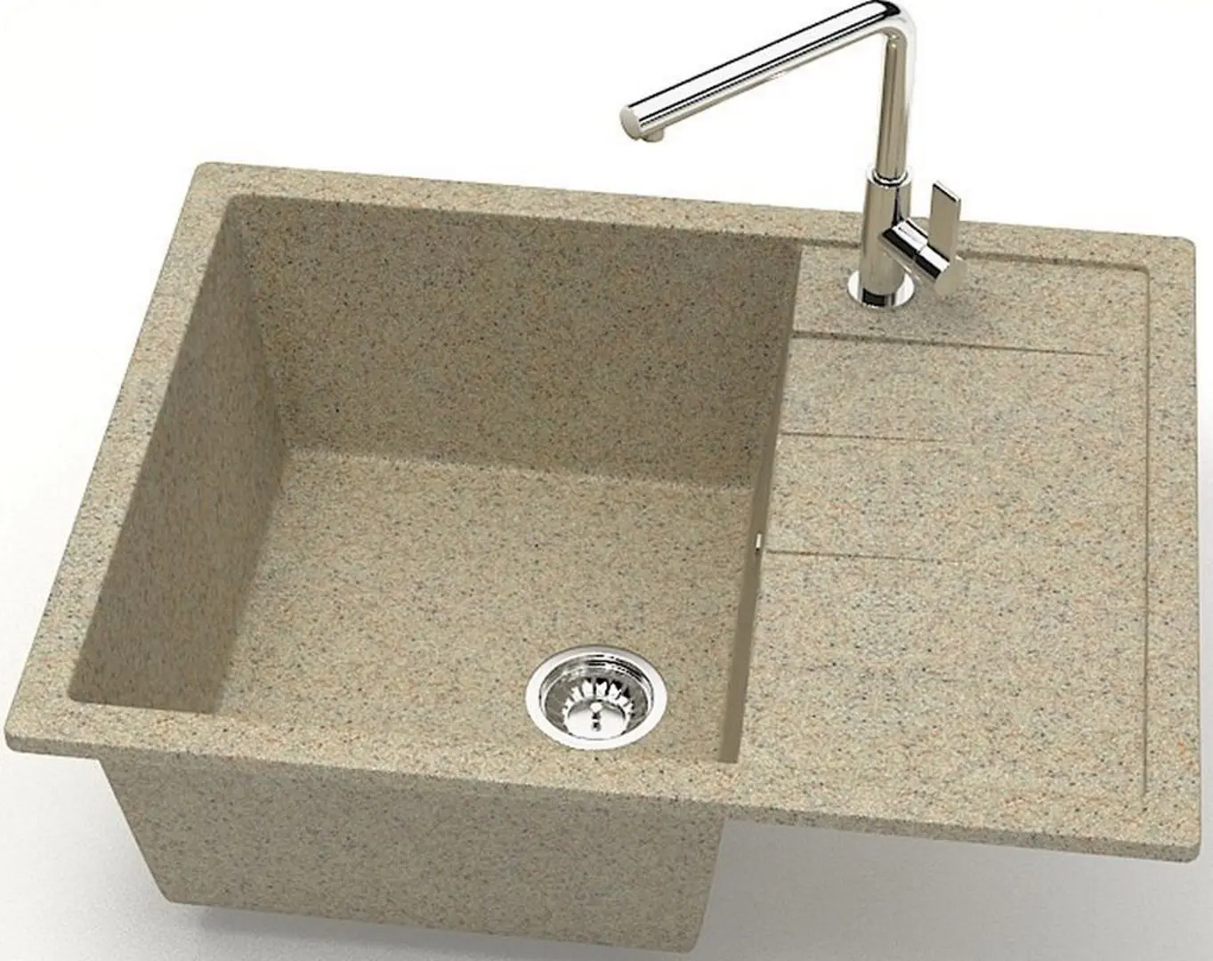 Кухонная мойка Marrbaxx F151Q5 (Sand Matte) - 2