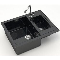 Мойка Marrbaxx Санди Z019Q4 (Black Gloss) Thumb