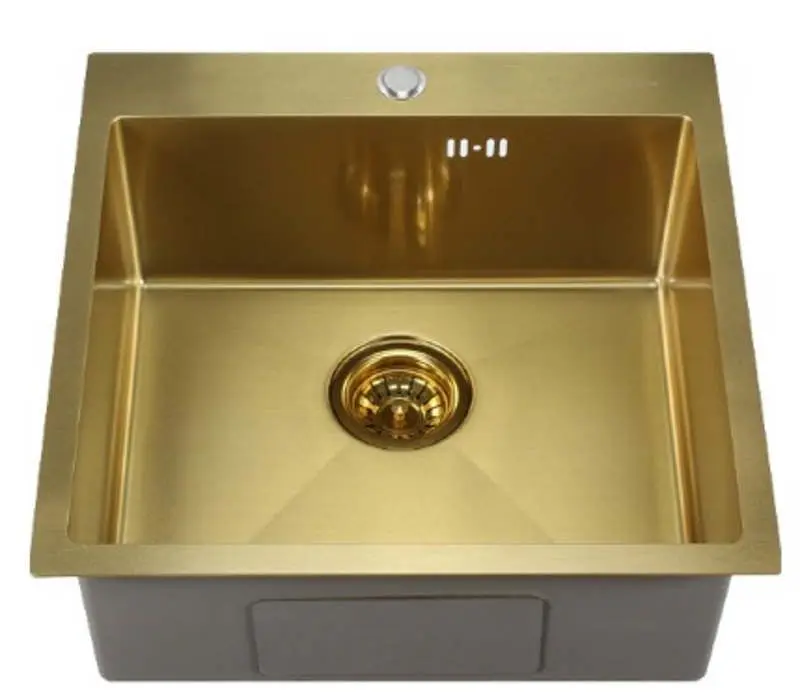 Мойка Melana ProfLine D5050HG (Satin/Gold)