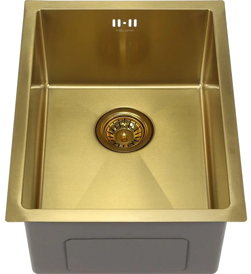Мойка Melana ProfLine D5138HG (Satin/Gold)