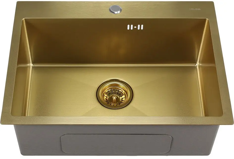 Chiuveta Melana ProfLine D6045HG (Satin/Gold)