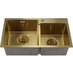 Chiuveta Melana ProfLine S7240HG (Satin/Gold)