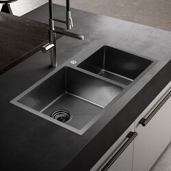 Chiuveta Melana ProfLine S7843HB (Satin/Graphite) Thumb