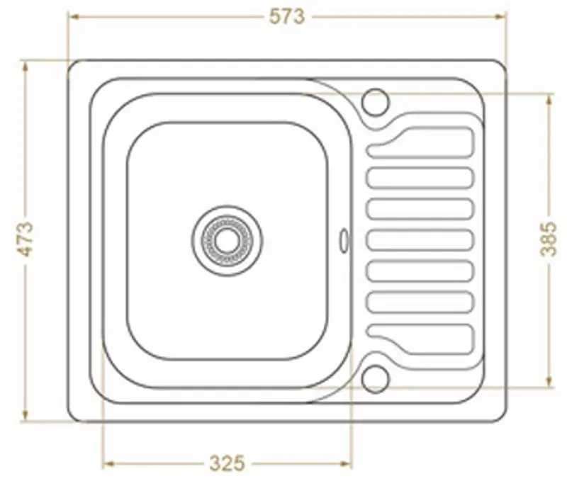 Chiuveta Montebella 580 480 (Jaguar) - 3