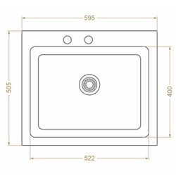 Мойка Montebella 600 500 (Koala) Thumb