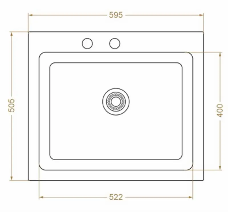 Мойка Montebella 600 500 (Koala) - 3