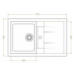 Chiuveta Montebella 780 500 (Lemur) Thumb