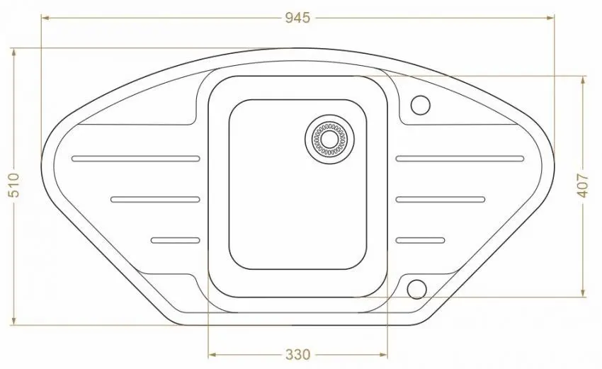 Chiuveta Montebella 960 510 (Lemur)