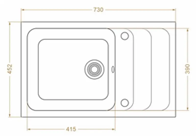 Мойка Montebella VLG 740 460 (Koala) - 3
