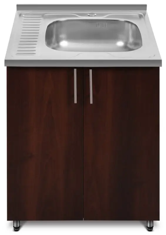 Dulap sub chiuveta Sanelit 600 450 (Nut)