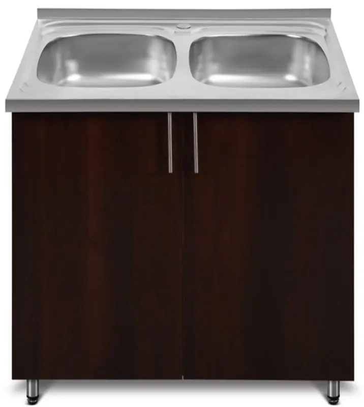 Dulap sub chiuveta Sanelit 800 450 (Nut)