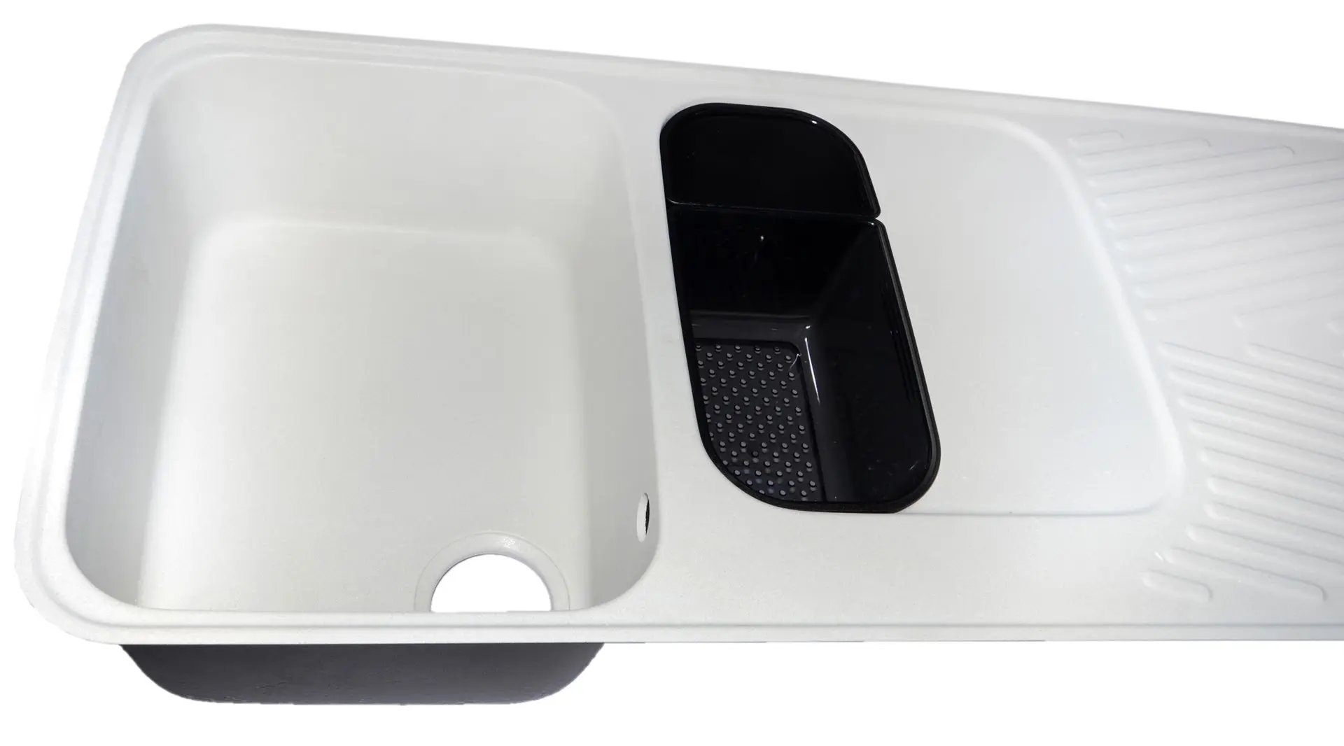 Chiuveta Schock Aquatop Garda Cristalite (Granit-Alaska)