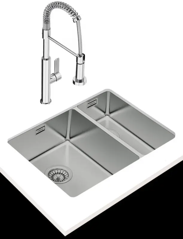 Chiuveta Teka BE Linea RS15 2B 580 (Inox) - 2