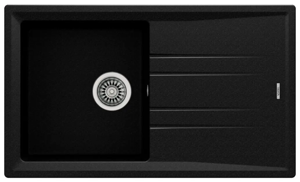 Chiuveta Teka Stone 50 B-TG 1B 1D (Black)