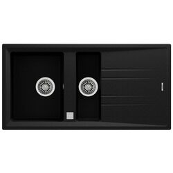 Chiuveta Teka Stone 60B TG 1 1/2B 1D (Black) Thumb