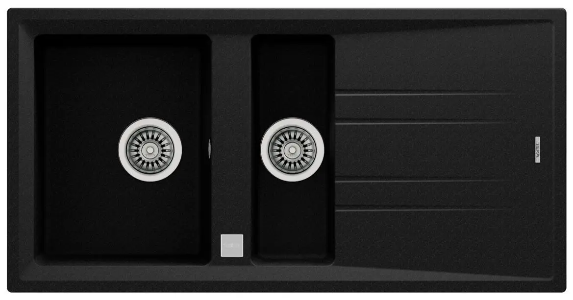 Chiuveta Teka Stone 60B TG 1 1/2B 1D (Black)