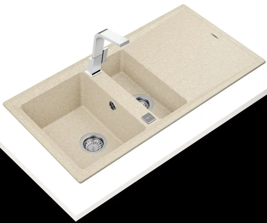 Chiuveta Teka Stone 60B TG 1 1/2B 1D (Sand Beige)