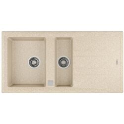 Chiuveta Teka Stone 60B TG 1 1/2B 1D (Sand Beige) Thumb