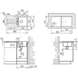 Мойка Teka Kea 45 B-TG (Carbon) Thumb