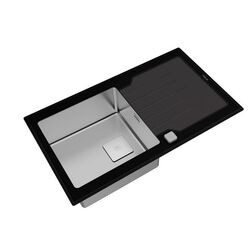 Chiuveta Teka Maestro Diamond RS15 1C 1E N (Black Glass) Thumb