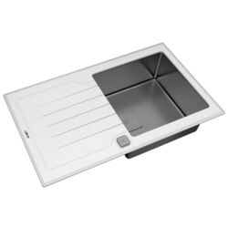 Chiuveta Teka Premium Line Diamond RS15 1B 1D 86 (White/Inox) Thumb