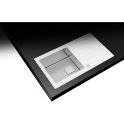 Chiuveta Teka Premium Line Diamond RS15 1B 1D 86 (White/Inox) Thumb