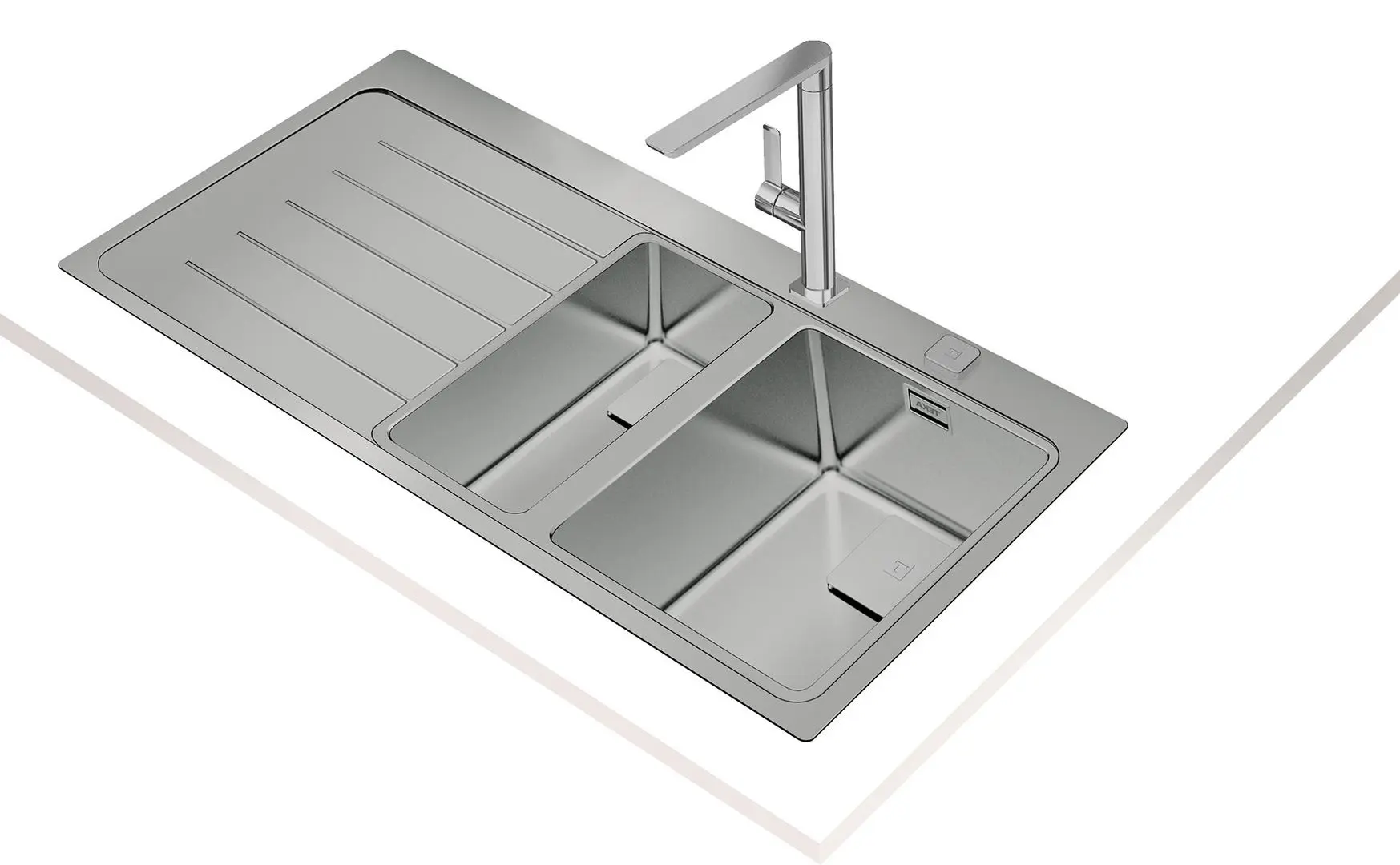 Chiuveta Teka Premium Line Zenit R15 1 1/2B 1D R (Inox)