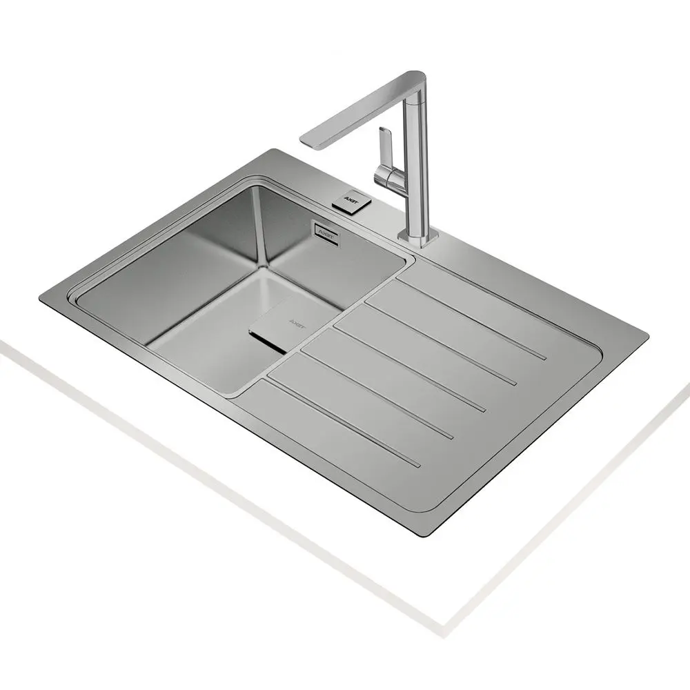 Chiuveta Teka Premium Line Zenit R15 1B 1D 86 Left (Inox) - 2