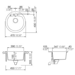 Мойка Schock Manhattan R100 Cristalite Thumb