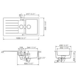 Мойка Schock Signus D150 Cristadur Thumb