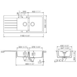 Мойка Schock Signus D200 Cristadur Thumb