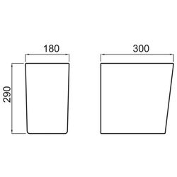 Пьедестал Roca Caserta A3350J0000 (White) Thumb