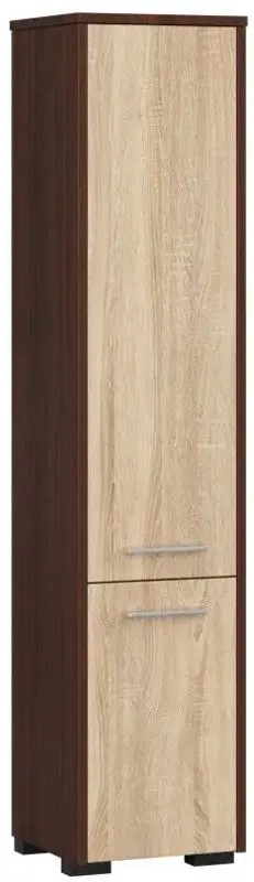 Пенал Akord Fin 30 2D (Wenge/Sonoma Oak)