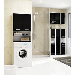 Penal Akord Fin 30 2D (White/Black Gloss) Thumb