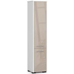 Penal Akord Fin 30 2D (White/Cappuccino Gloss)