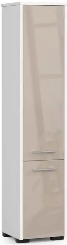 Penal Akord Fin 30 2D (White/Cappuccino Gloss)