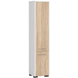 Penal Akord Fin 30 2D (White/Sonoma Oak)