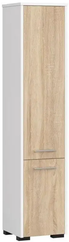 Penal Akord Fin 30 2D (White/Sonoma Oak)