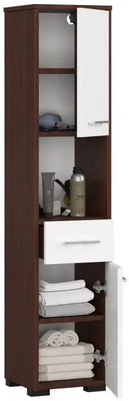 Penal Akord Fin 30 2D1SZ1W (Wenge/White)