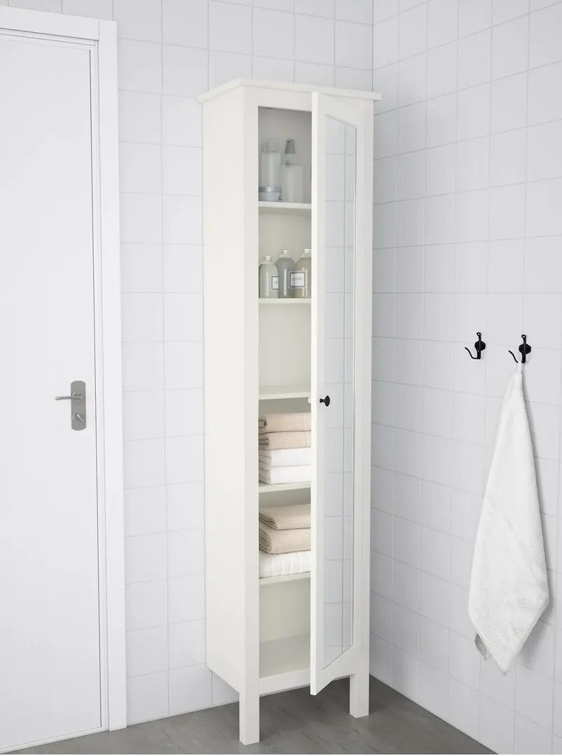 Penal Ikea Hemnes cu usa/oglinda 49x31x200 (Alb)