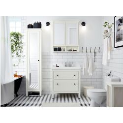 Penal Ikea Hemnes cu usa/oglinda 49x31x200 (Alb) Thumb