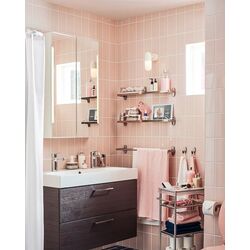 Raft pentru baie Ikea Brogrund 67x11 (Inox/Transparent) Thumb