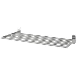 Poliţă cu bară prosoape Ikea Brogrund 67x27 (Inox)