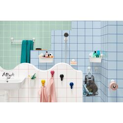 Полка угловая Ikea Tisken на присосках (Белый) Thumb