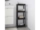 Etajera Ikea Vesken 36x23x100 (Negru)